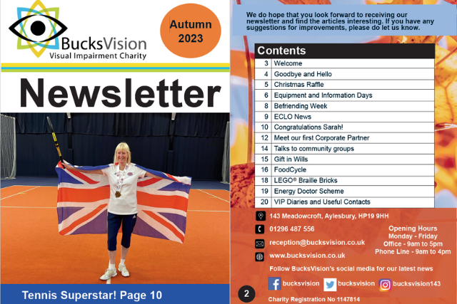 Autumn 2023 Newsletter