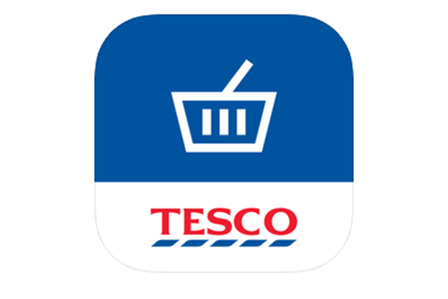 Using Tesco's shopping app